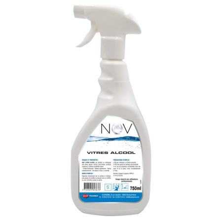 Nettoyant vitres à nov à l'alcool - flacon 750ml