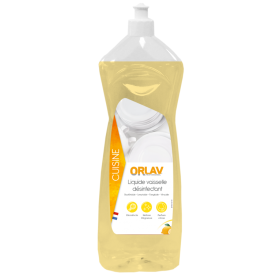 Liquide vaisselle plonge citron bactéricide - flacon de 1L