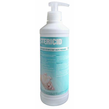 Savon désinfectant mains haute fréquence - flacon de 500ml