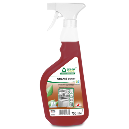 GREASE power, dégraissant puissant : graisses cuites, hotte - flacon de 750ml