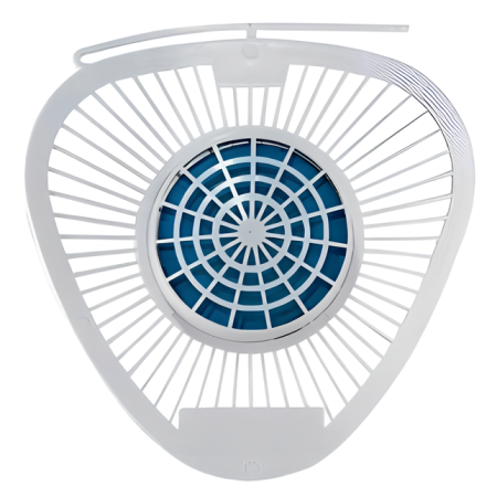 Ecran urinoir grille à galet