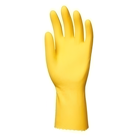 Gants de menage jaune - la paire