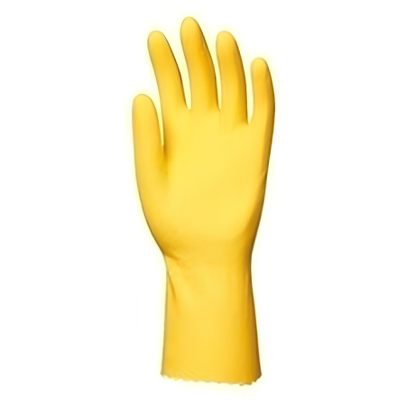 Gants de menage jaune - la paire
