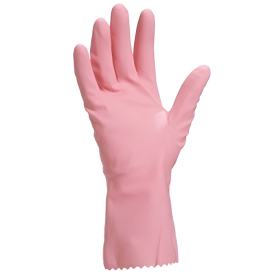 Gants de menage rose - la paire