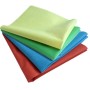 Lavette microfibre NON TISSEE 40x38 cm coloris au choix - sachet de 5