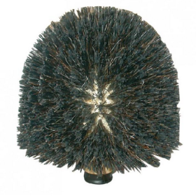 Tête de loup crin véritable qualité pro