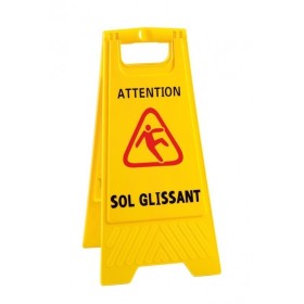 Panneau sol glissant pliant