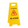 Panneau sol glissant pliant