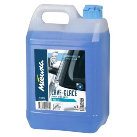 Lave-glace -10°C 4 saisons parfum menthe - bidon de 5L