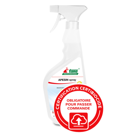 Désinfectant de contact - APESIN SRAY - flacon 750ml