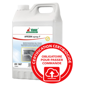 Désinfectant de contact - APESIN SPRAY - bidon de 5L