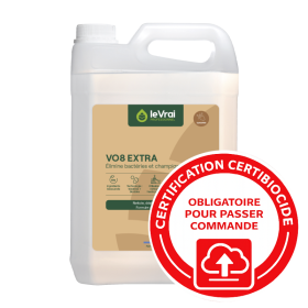 VO8 extra - désinfectant matériels et locaux à ordures homologue - bidon 5L