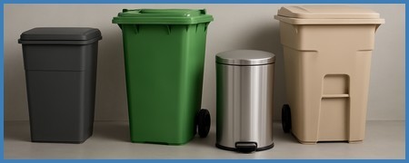Pour grandes poubelles