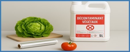 Décontamination végétaux