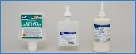 Savon en cartouches