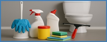 L'entretien des cuvettes WC