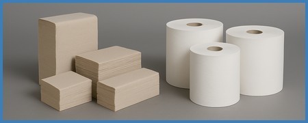 Essuyage des mains et surfaces